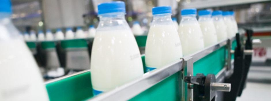 Complete bottling lines for milk